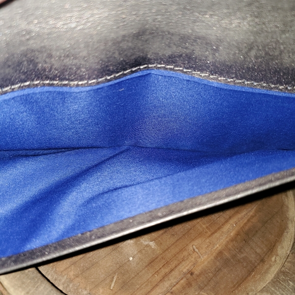 Cole Haan Silver Leather Wallet - Picture 5 of 9